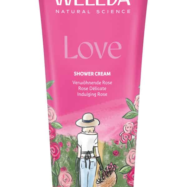 WELEDA losjon za prhanje LOVE, 200 ml