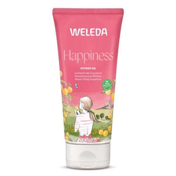 WELEDA gel za prhanje HAPPINESS, 200 ml