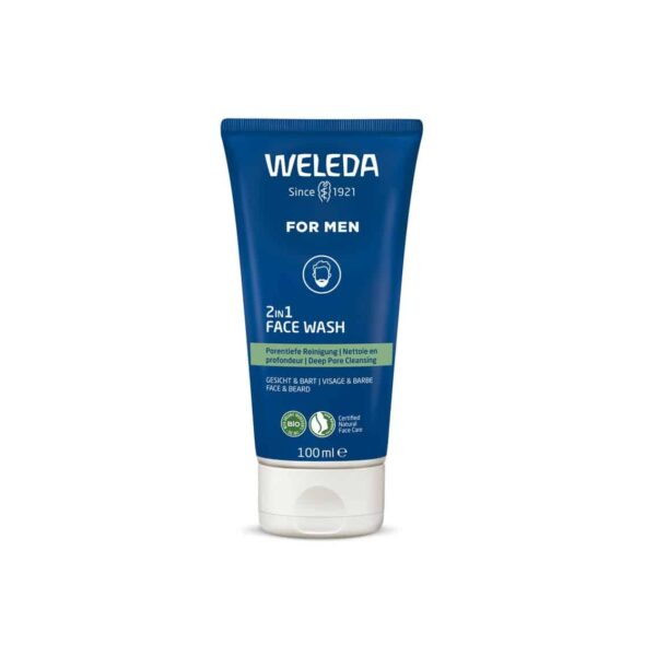 WELEDA moški čistilni gel 2v1, 100 ml