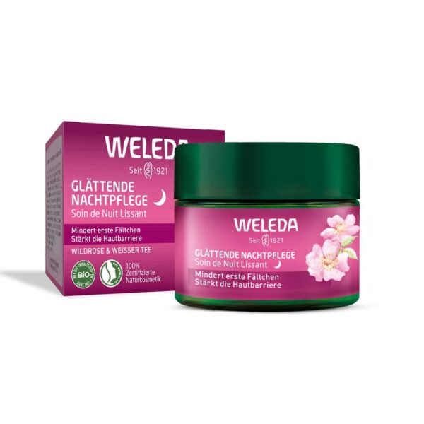 WELEDA nočna krema DIVJA VRTNICA in BELI ČAJ, 40 ml